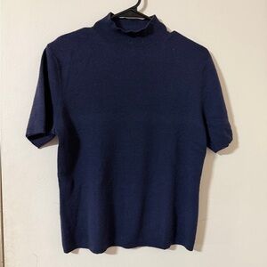 Pendleton Dark Blue Merino Wool Sweater